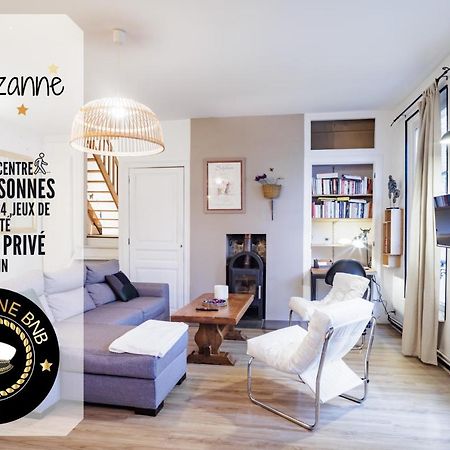 Le Cezanne - Jardin - Parking - Babyfoot - Centre-Ville Troyes Dış mekan fotoğraf