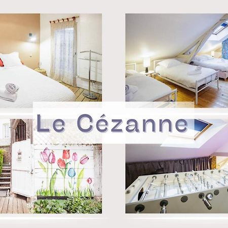 Le Cezanne - Jardin - Parking - Babyfoot - Centre-Ville Troyes Dış mekan fotoğraf